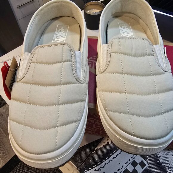 VANS Snow Lodge Slipper Mens US Size 11 Quilted Marshmallow ***RARE*** NEW - Picture 4 of 9